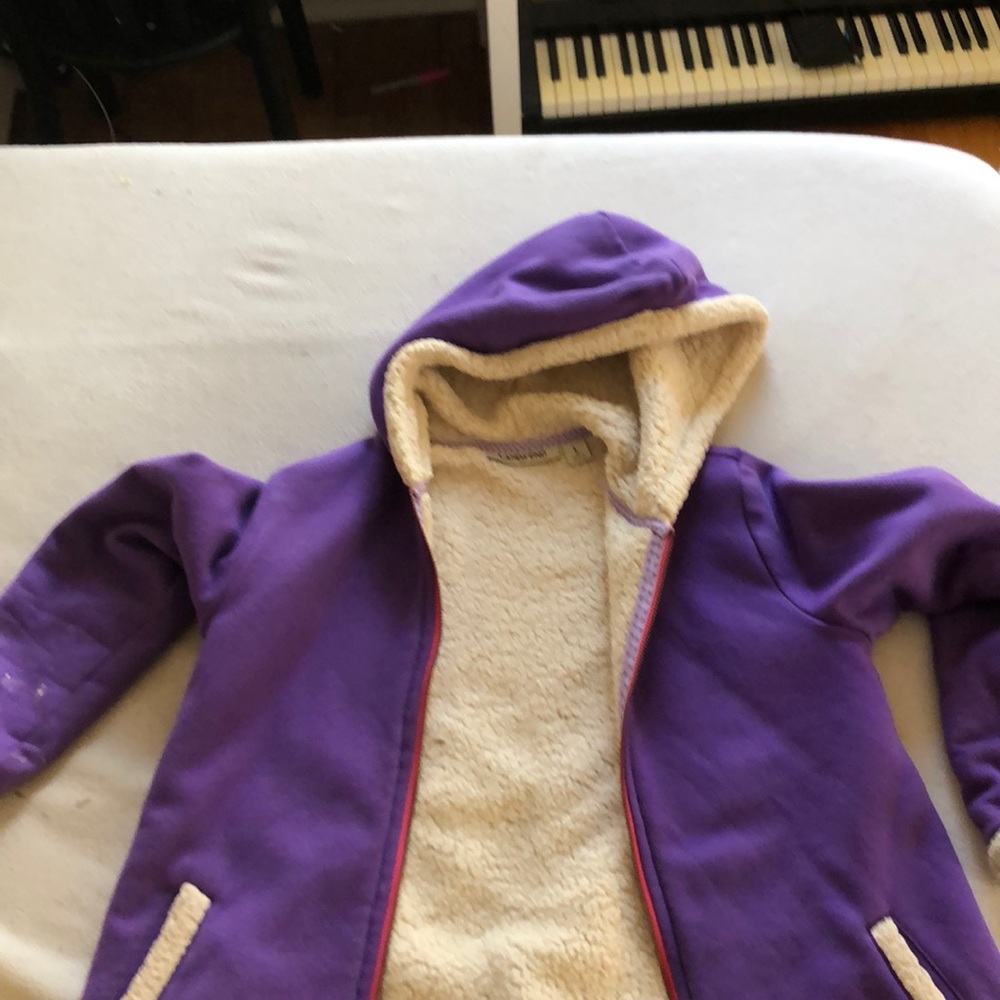 Sherpa purple jacket